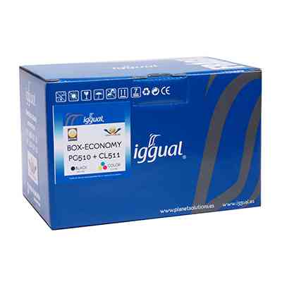 Iggual Box-economy Canon N15 Pg510cl511 